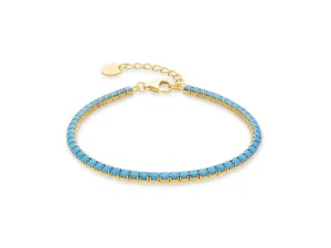 Pulsera de Plata con Turquesas