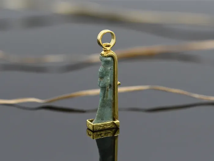 Pendant with Egyptian Amulet of the Goddess Isis
