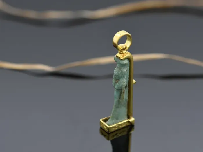 Pendant with Egyptian Amulet of the Goddess Isis