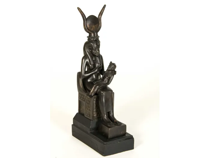 Pendant with Egyptian Amulet of the Goddess Isis