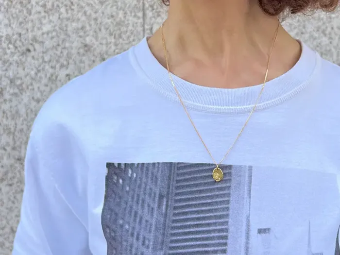 Colgante Wabi-Sabi con Rosa e Diamante
