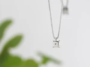 Colgante Punto de Luz con Diamante