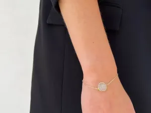 Pulsera de Oro con Moneda Hispano-Árabe