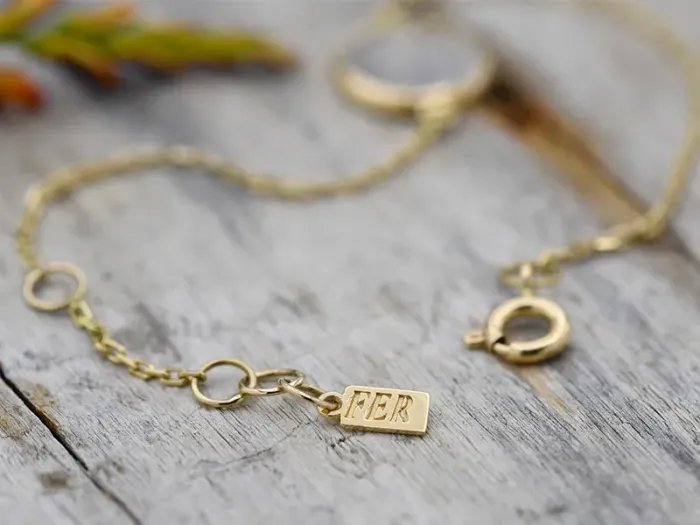 Pulsera de Oro con Moneda Hispano-Árabe