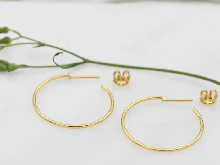 Pendientes de Aro en Oro amarillo