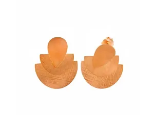 Gold-Plated Silver Earrings
