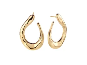 Pendientes de Plata Dorada