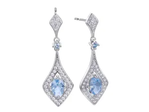 Pendientes de Plata con Circonitas