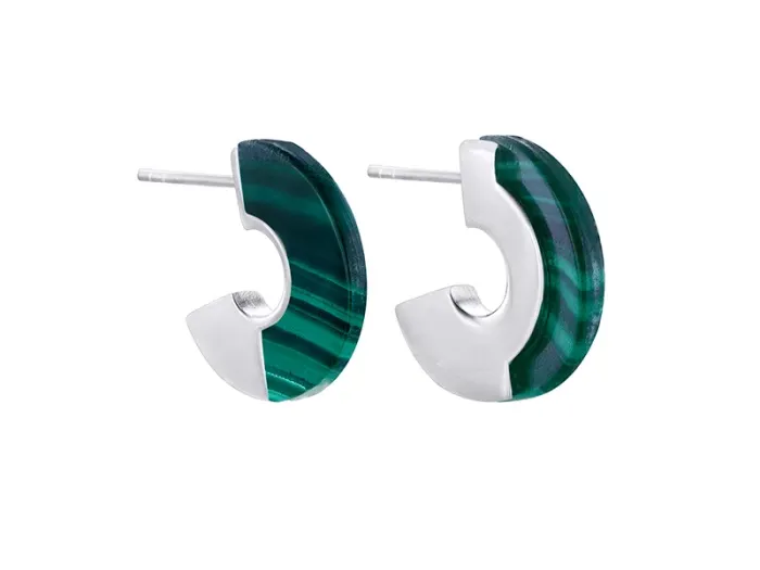 Pendientes de Plata con Esmalte