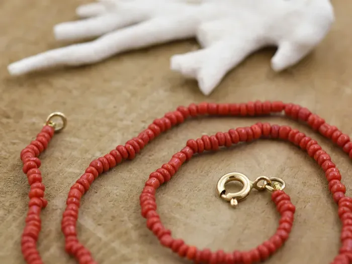 Natural Coral Necklace