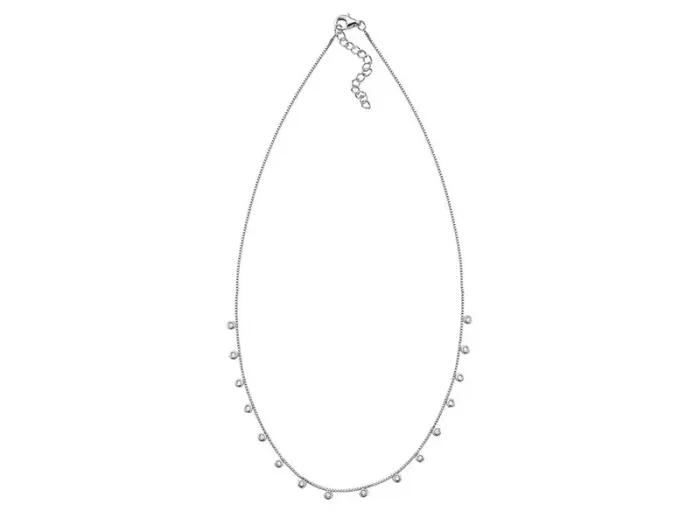 Collar de Plata Multicolor