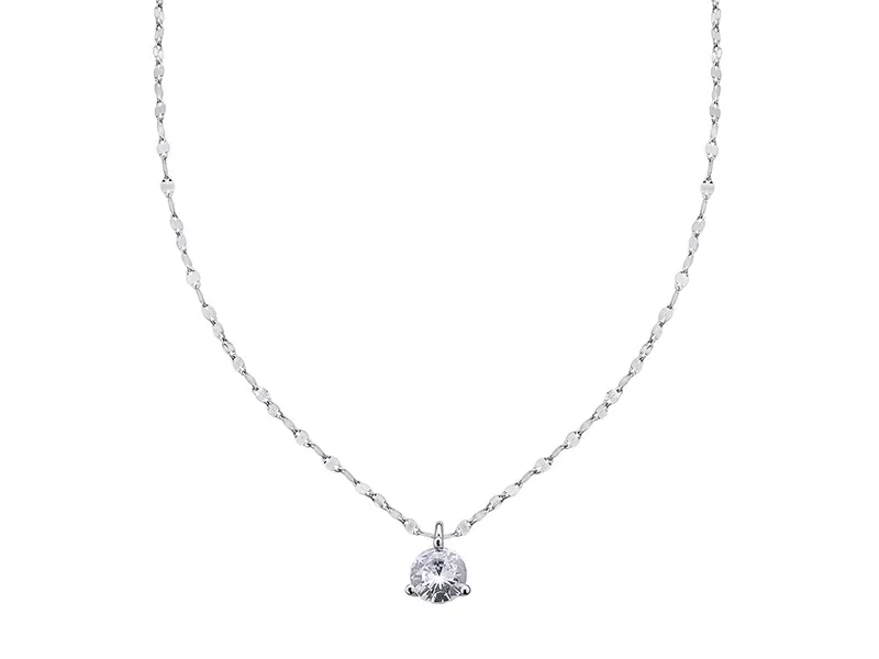 Collar de Plata Multicolor