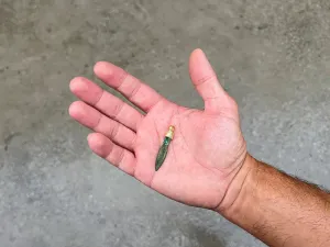 Gold Pendant with Ancient Greek Arrowhead