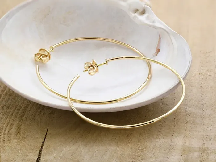 Pendientes de Aro en Oro amarillo