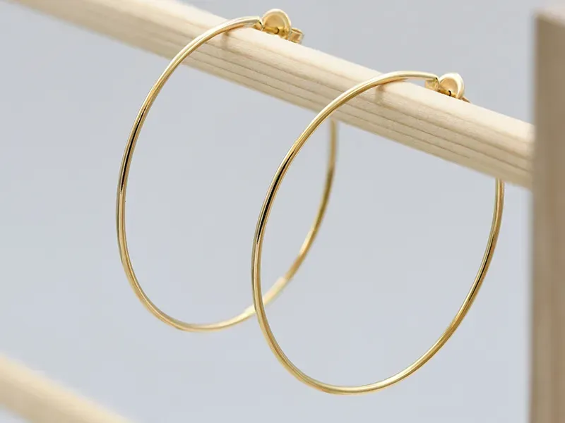 Pendientes de Aro en Oro amarillo