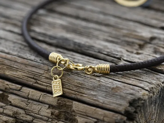 Gold Bracelet with Roman Coin