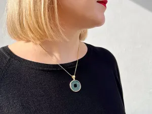 Gold Pendant with Ancient Chinese Coin Gold Pendant with Ancient Chinese Coin
