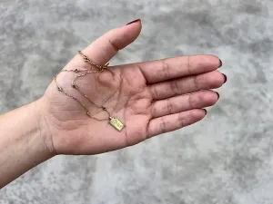 Colgante de Oro con Moneda Japonesa Antigua