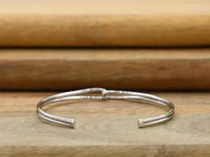 Brazalete de Oro Infinito