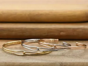 Brazalete de Oro Infinito