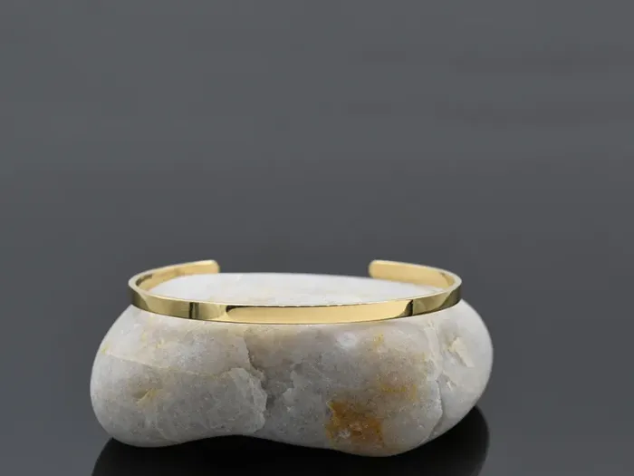 Brazalete de Ouro Amarelo