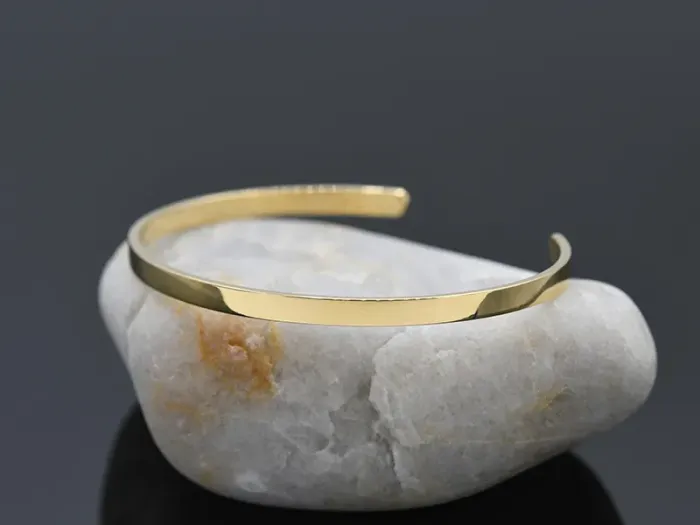 Brazalete de Ouro Amarelo