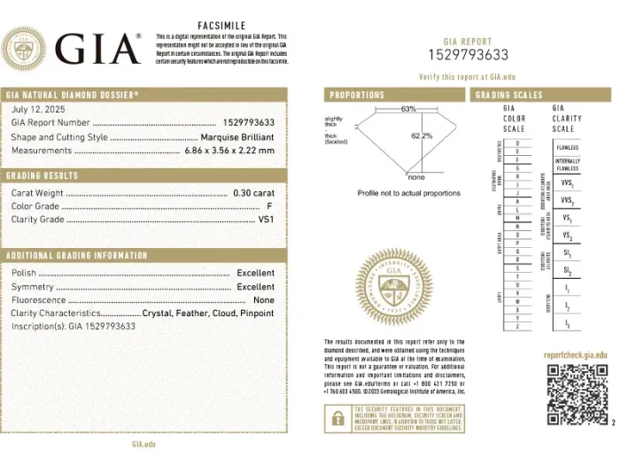 Rose Gold Solitaire Ring with Marquise-Cut Diamond