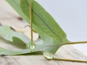 Pendentes de Ouro con Crisolita