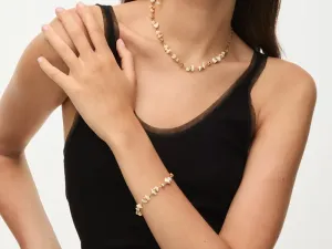 Pulseira de Prata e Cuarzos