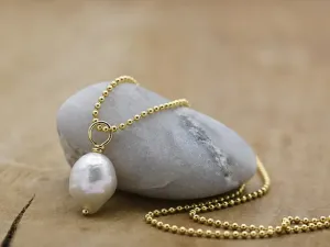 Colgante con Perla Barroca