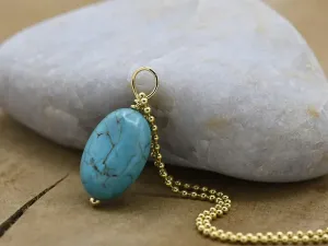 Colgante con Turquesa