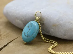 Colgante con Turquesa