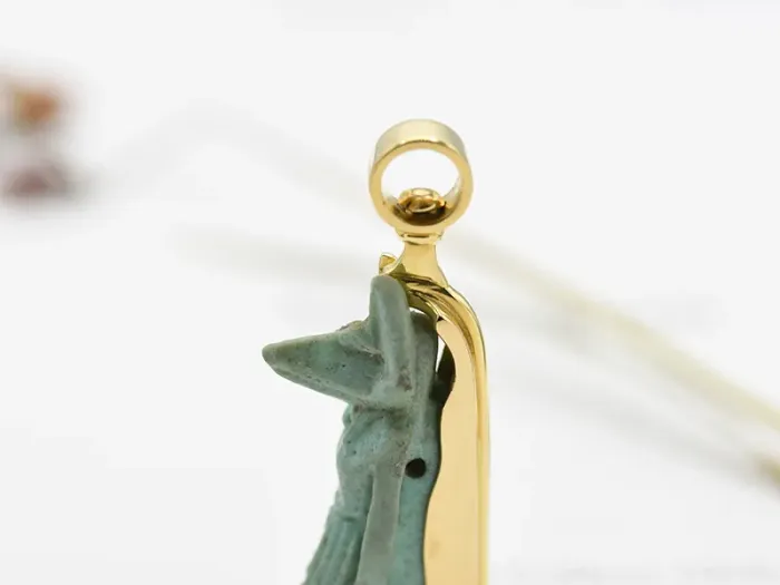 Pendant with Ancient Amulet of Anubis