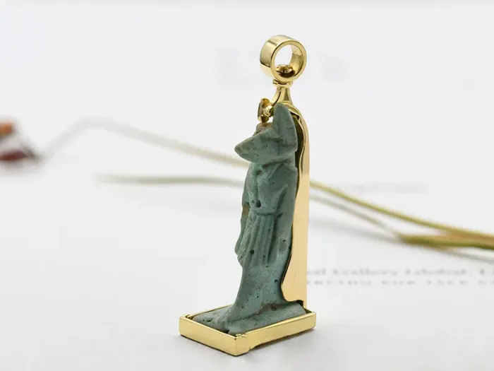 Pendant with Ancient Amulet of Anubis