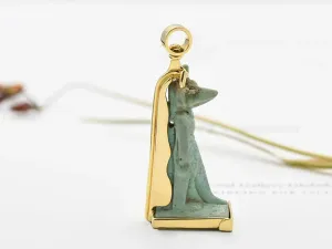 Colgante con Amuleto Antigo de Anubis