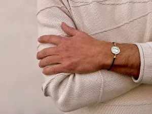 Gold Bracelet with Roman Coin