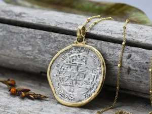 Gold Pendant with Medieval Coin
