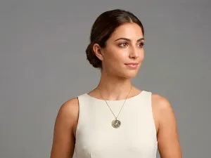 Colgante de Oro con Moneda Griega