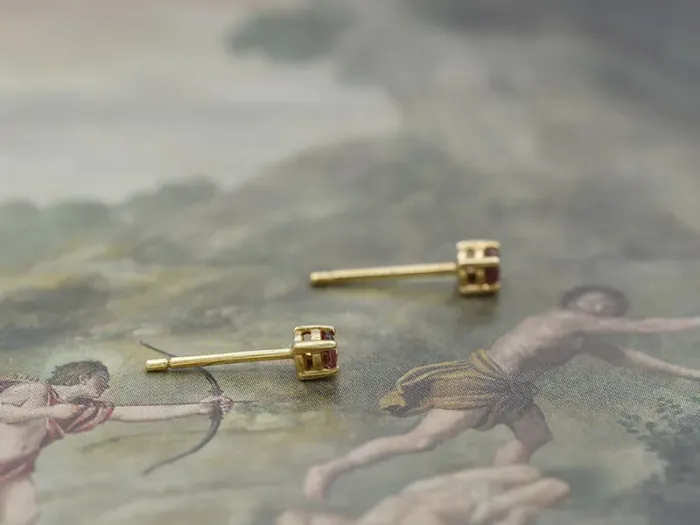 Pendientes de Oro con Turmalinas