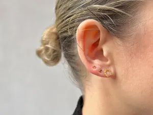 Pendentes de Ouro con Turmalinas