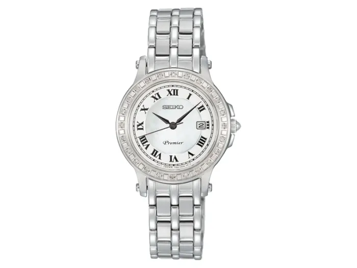 Reloxo Seiko Premier con Diamantes