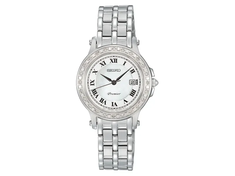 Reloxo Seiko Premier con Diamantes