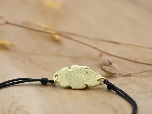 Wabi-Sabi Bracelet with Rose and Diamond