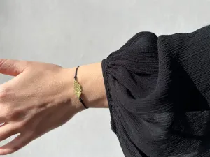 Pulsera Wabi-Sabi con Rosa y Diamante