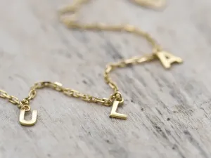 Pulsera de Oro Personalizada
