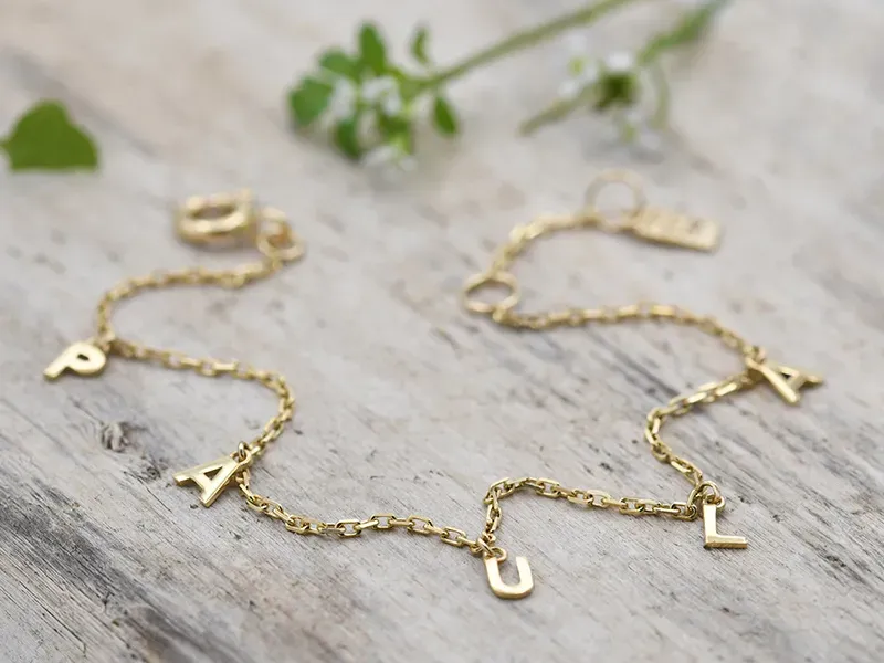 Custom Gold Bracelet