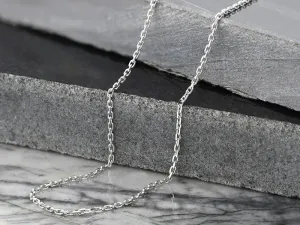 Classic White Gold Chain