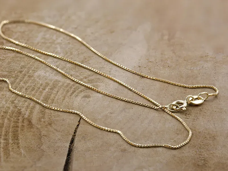 Yellow Gold Venetian Chain