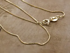 Yellow Gold Venetian Chain