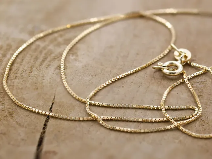 Yellow Gold Venetian Chain